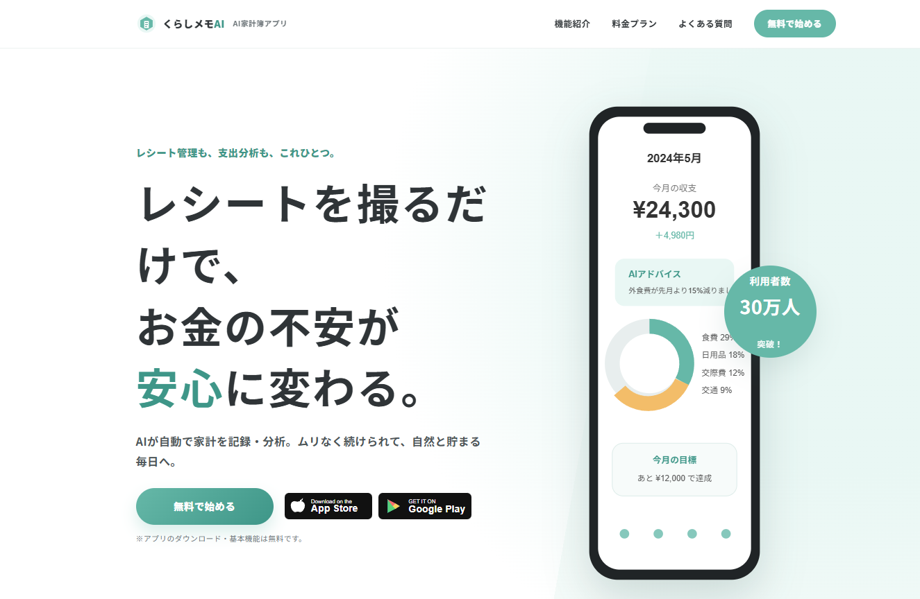 ランディングページのイメージ